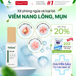 Xịt Viêm Nang Lông Follicas 50ml