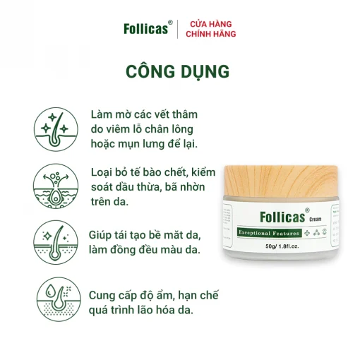 (Combo) Bộ 2 Kem Bôi Viêm Follicas - Hình ảnh 3